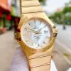 Đồng Hồ Nữ Omega Constellation Co-Axial 18k Gold 123.50.31.20.05.002 12350312005002