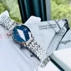 Đồng Hồ Longines Elegant Automatic Diamond Blue Dial L4.809.4.97.6 L48094976