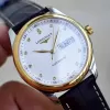 Đồng hồ Longines Master Kim Cương Vàng 18k L2.755.5.77.3 L27555773