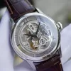 Đồng hồ Oris Artelier Skeleton Siver Leather 73476844051LS