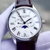 Đồng hồ Frederique Constant Moonphase Quarzt FC-260WR5B6DBR