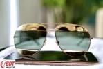 Mắt kính Dior Split Gold, Green Mirror Aviator Sunglasses DIORSPLIT1 50000000