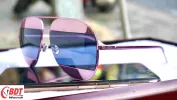 Mắt kính  Dior Split Violet, Blue Mirror Aviator Unisex Sunglasses DIORSPLIT1 02T/8F 59