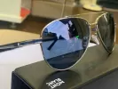 Mắt Kinh Mont Blanc Blue Aviator Sunglasses MB702S 16V