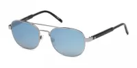 Mắt Kinh Mont Blanc Blue Square Sunglasses MB602S 55V